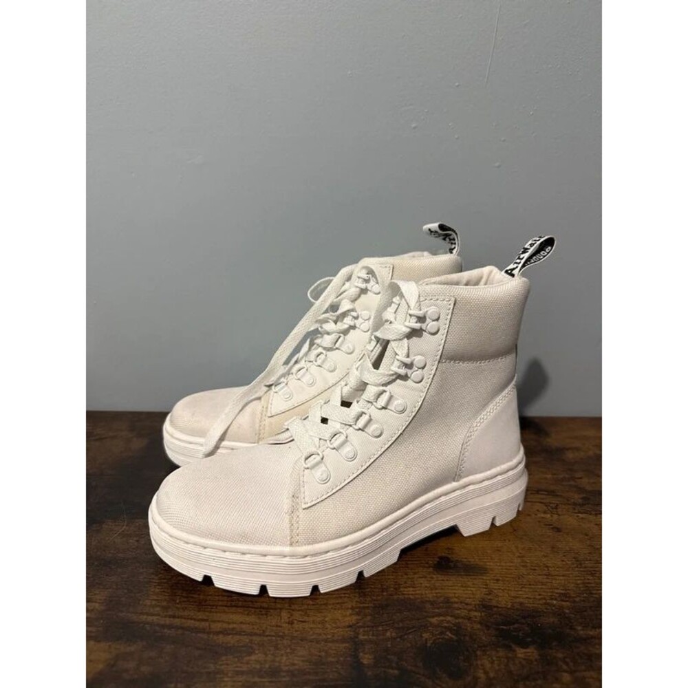 Dr Martens White Waterproof Boots Size 7
